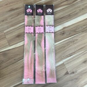 3 packs 22" Keralink Extensions new in package Donna Bella Hair